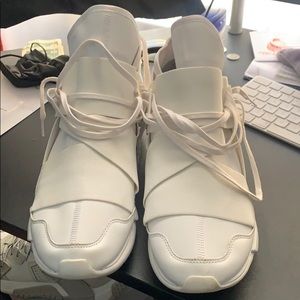 All White Y-3 Yohji Yamamoto